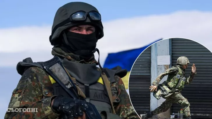 Українські захисники проганяють окупантів. Фото: колаж "Сьогодні"