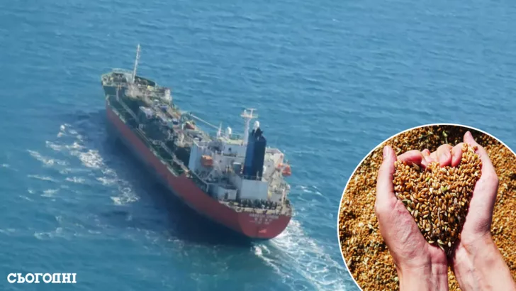 Задержано российское судно с краденым зерном из Украины