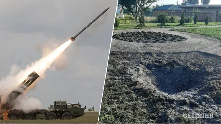 Глава Курської області РФ заявив про артилерійські "прильоти". Фото: колаж "Сьогодні"