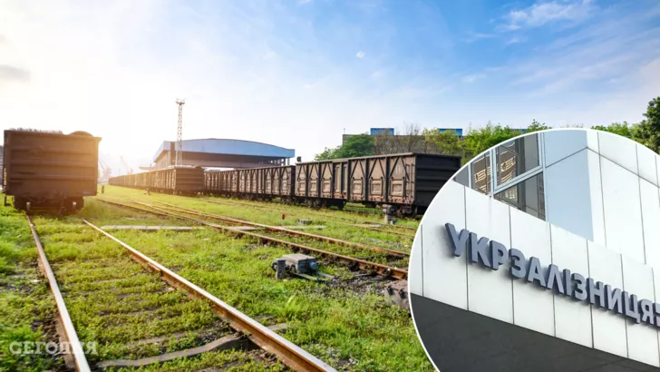 Укрзализныця повышает тарифы на железнодорожные перевозки грузов по Украине на 70%