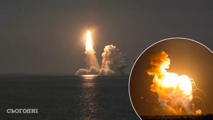 Оккупанты запустили ракеты с моря/Фото: коллаж: "Сегодня"