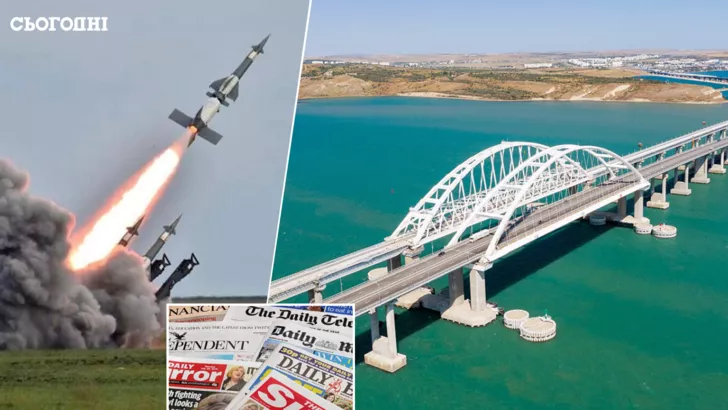 Керченский мост является законной целью Украины. Фото:  коллаж "Сегодня"