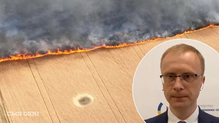 Олег Ніколенко попередив про пожежі на українських полях.