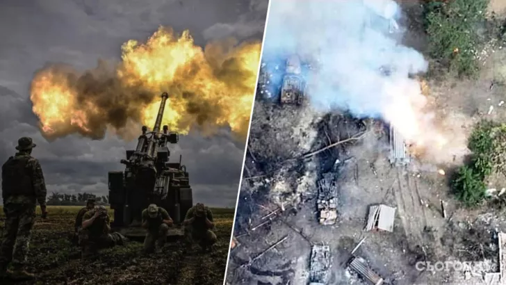 Українські захисники знищують окупантів. Фото: колаж "Сьогодні"