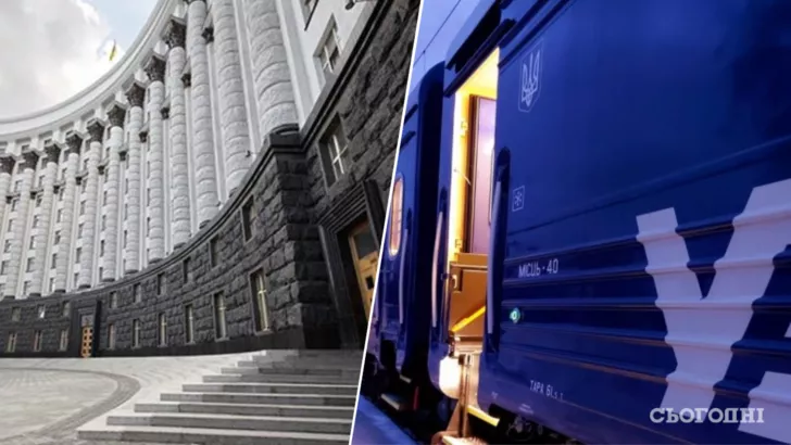 Кабмин отменил список товаров критического импорта, а "Укрзализныця" опубликовала график эвакуационных поездов/Фото: коллаж: "Сегодня"