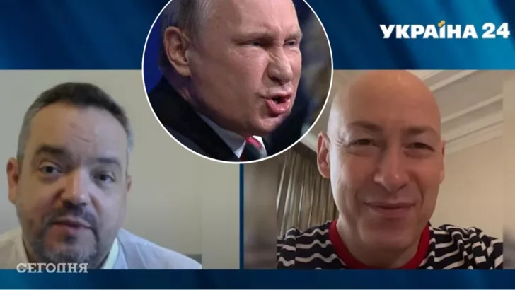 Журналист Гордон поставил диагноз Владимиру Путину. Коллаж "Сегодня"