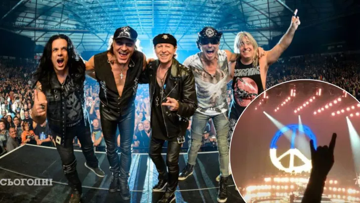 Scorpions поддерживают украинский народ на своих концертах