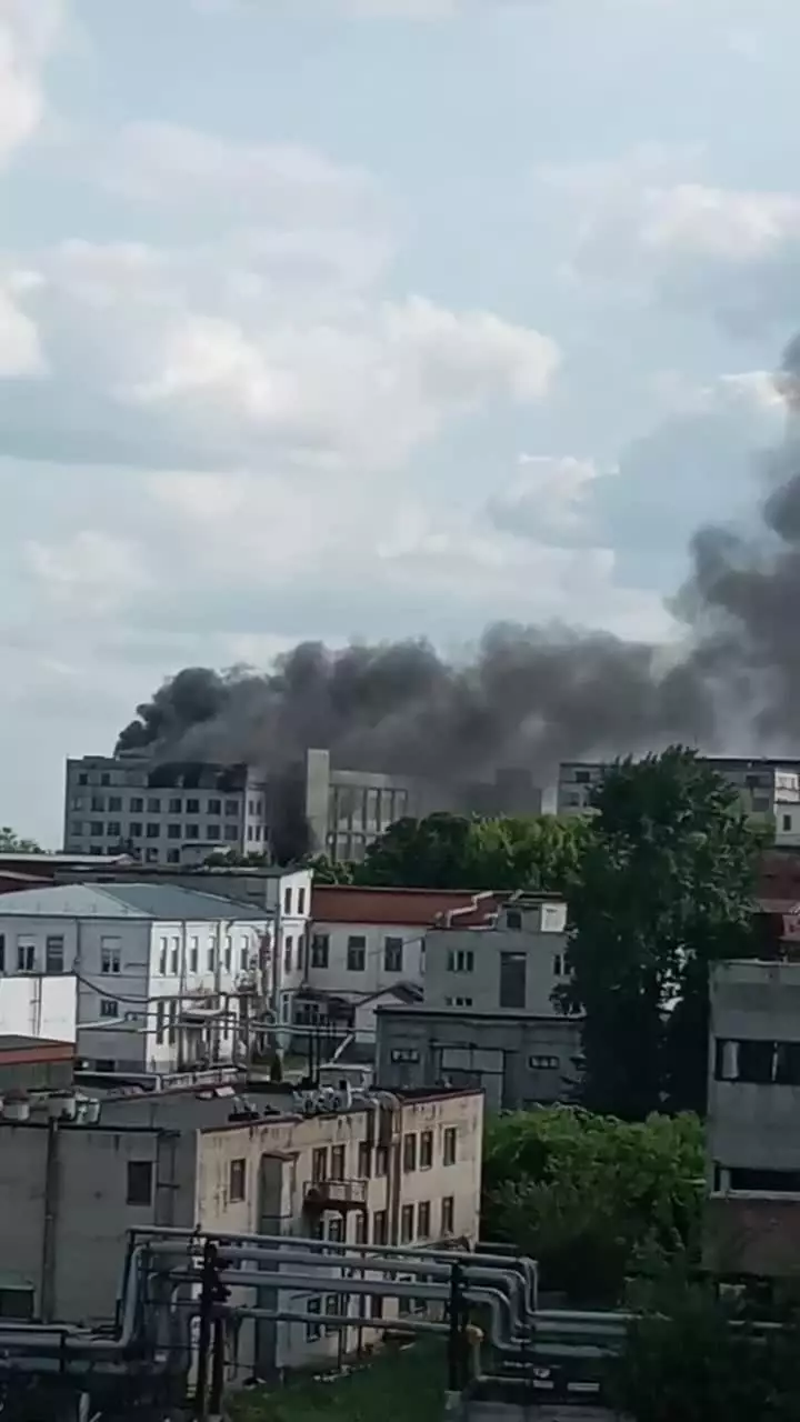 У Харкові горить завод Комунар - фото і відео, що відомо - новини Харкова   Сьогодні