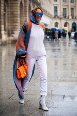 Самые модные головные уборы Парижа | Фото: Getty Images