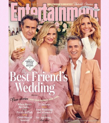 Звезды фильма "Свадьба лучшего друга" воссоединились в новой крутой фотосессии Entertainment Weekly
