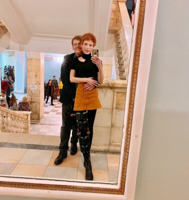 Как провели день влюбленных Елена-Кристина Лебедь и вице-премьер Розенко | Фото: instagram.com/elena_kristina_lebed