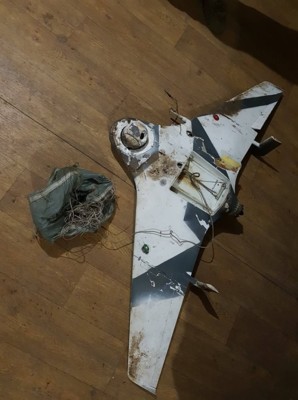На Донбассе гвардейцы "Азова" сбили вражеский беспилотник. Фото штаба ООС | Фото: Facebook
