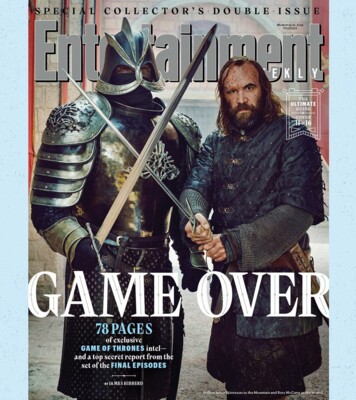 Герои "Игры престолов" на обложке издания <br />
Entertainment Weekly | Фото: instagram.com/entertainmentweekly