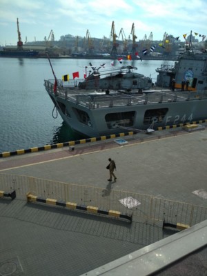 В Одессе на кораблях ВМФ Турции побывали журналисты "Сегодня" | Фото: Дана Митанова, Сегодня