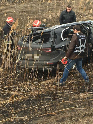 В Запорожской области произошло ДТП, в котором погибли три человека | Фото: ГСЧС