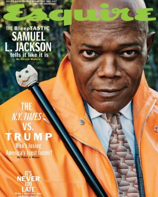 Сэмюэл Л. Джексон снялся в фотосессии для журнала Esquire | Фото: instagram.com/esquire