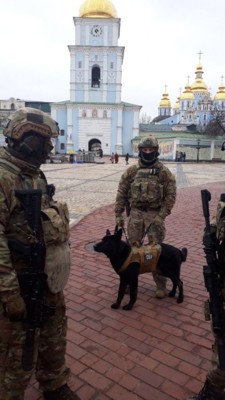 Спецназовцы "Альфы" вышли патрулировать улицы Украины | Фото: СБУ