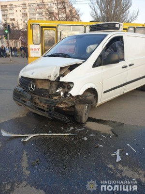 В Одессе произошло страшное ДТП | Фото: Нацполиция