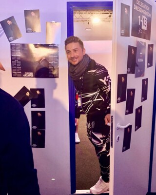 Сергей Лазарев показал, как готовится к Евровидению 2019 | Фото: instagram.com/lazarevsergey