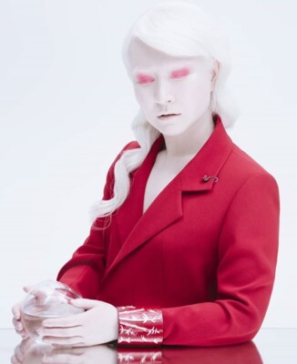 Китайская модель-альбинос Конни Чиу | Фото: conniechiu.com