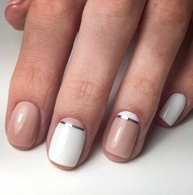 Идеи школьного маникюра на короткие ногти | Фото: Pinterest