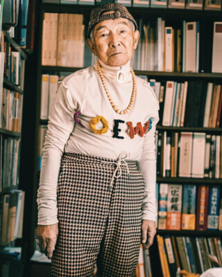 Модный пенсионер из Японии прославился в интернете | Фото: instagram.com/slvr.tty