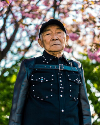 Модный пенсионер из Японии прославился в интернете | Фото: instagram.com/slvr.tty