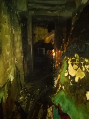 В Херсоне произошел масштабный пожар, где погибли два человека | Фото: ГСЧС