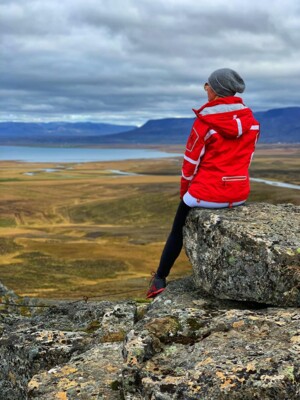 Ольга Грицик путешествует по Исландии | Фото: пресс-служба
