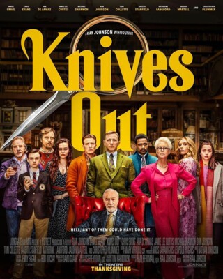 Персональные постеры фильма "Ножи наголо" | Фото: twitter.com/KnivesOut
