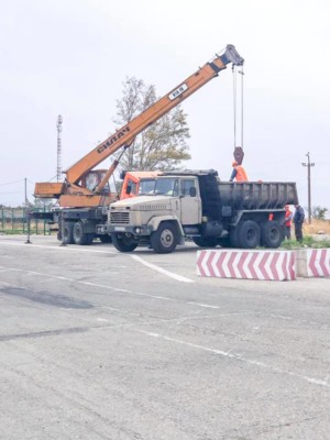 В Крыму началось строительство режимных зон КПВВ "Чонгар" и "Каланчак" | Фото: Facebook
