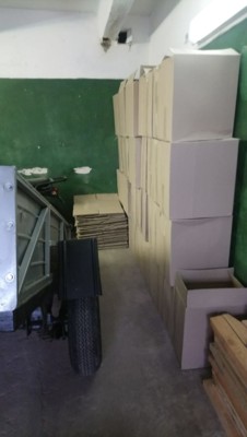 Бердянские пограничники обнаружили почти тонну контрафактного алкоголя | Фото: ГПСУ