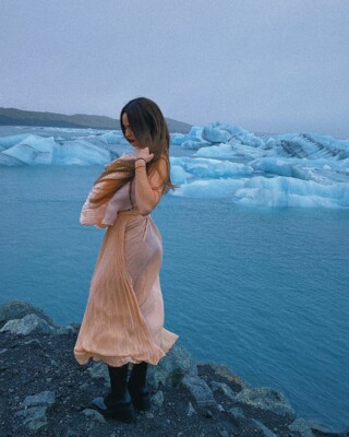 Даша Астафьева в Исландии | Фото: instagram.com/da_astafieva