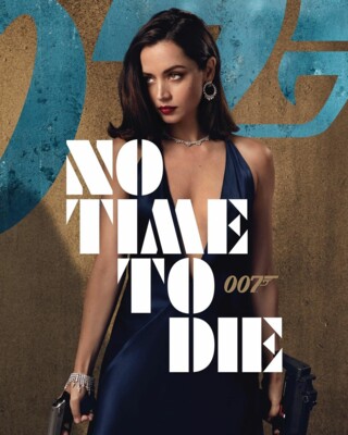 Персонажні постери фільму "007: Не час помирати"