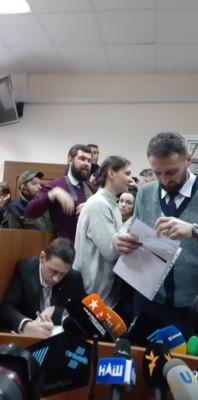 Суд выбирает меру пресечения Яне Дугарь | Фото: Сегодня