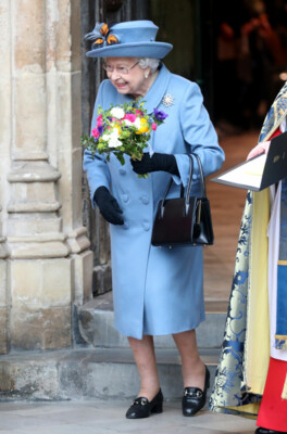 Вихід королеви перед днем народження (2020 рік) | Фото: Getty Images
