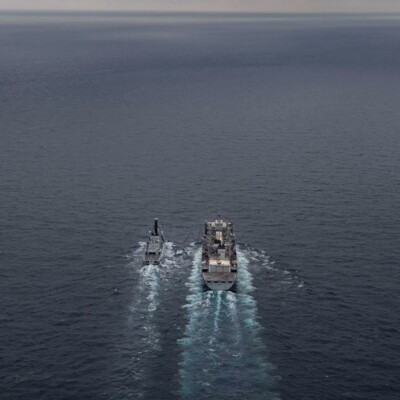 Корабли США в Баренцевом море. Фото: twitter.com/USNavy