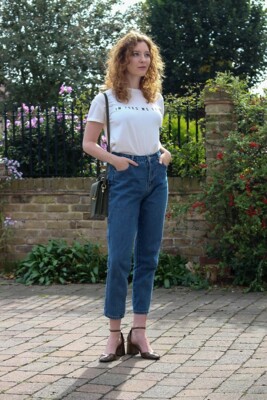 С чем носить джинсы мом | Фото: Pinterest