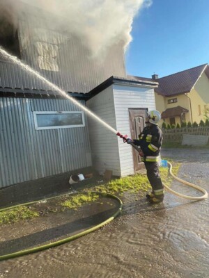 Фото: пресс-служба пожарной службы Польши
