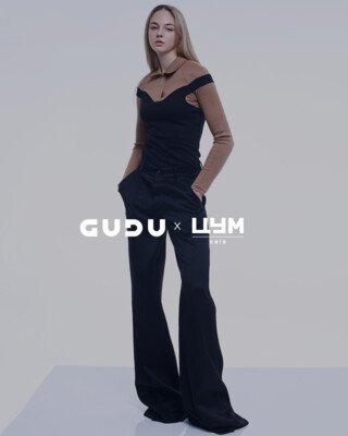 Дарья Белодед в сьемке капсульной коллекции GUDU x ЦУМ | Фото: ЦУМ
