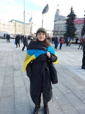 В Харькове начинается Марш единства. Фото: Анна Бровко, "Сегодня"