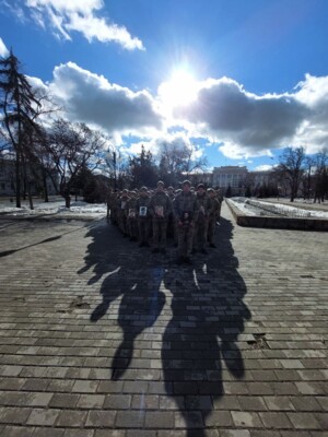 В Харькове почтили память Героев Небесной Сотни. Фото: Анна Бровко, "Сегодня"