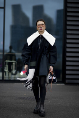 Стритстайл-образи на Тижні моди в Лондоні | Фото: vogue.ua