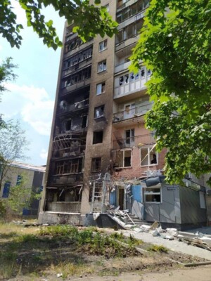 РФ обстрілює Луганську область. Фото: Сергій Гайдай