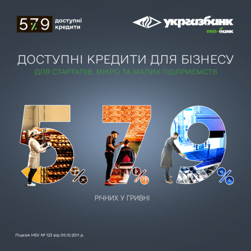 Первый в Украине стартап получил "Доступный кредит 5-7-9%" от государственного Укргазбанка