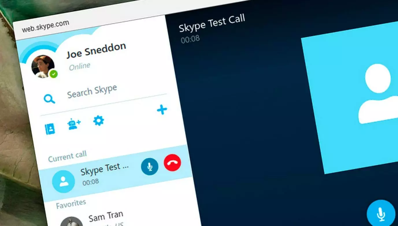 Веб-версия Skype теперь по возможностям не уступает десктопной версии