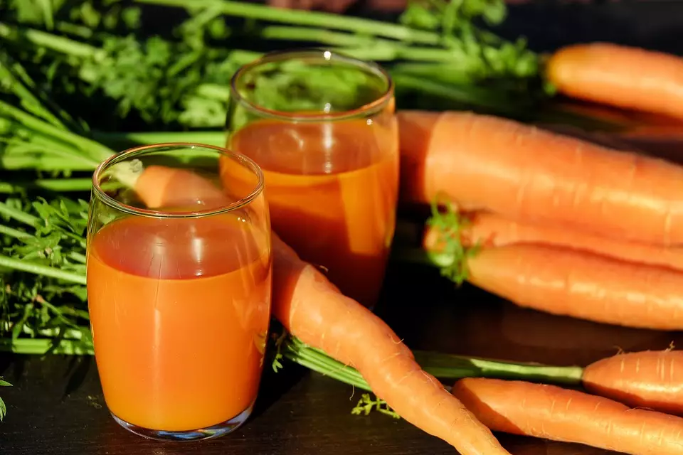 Морковно-цитрусовый сок