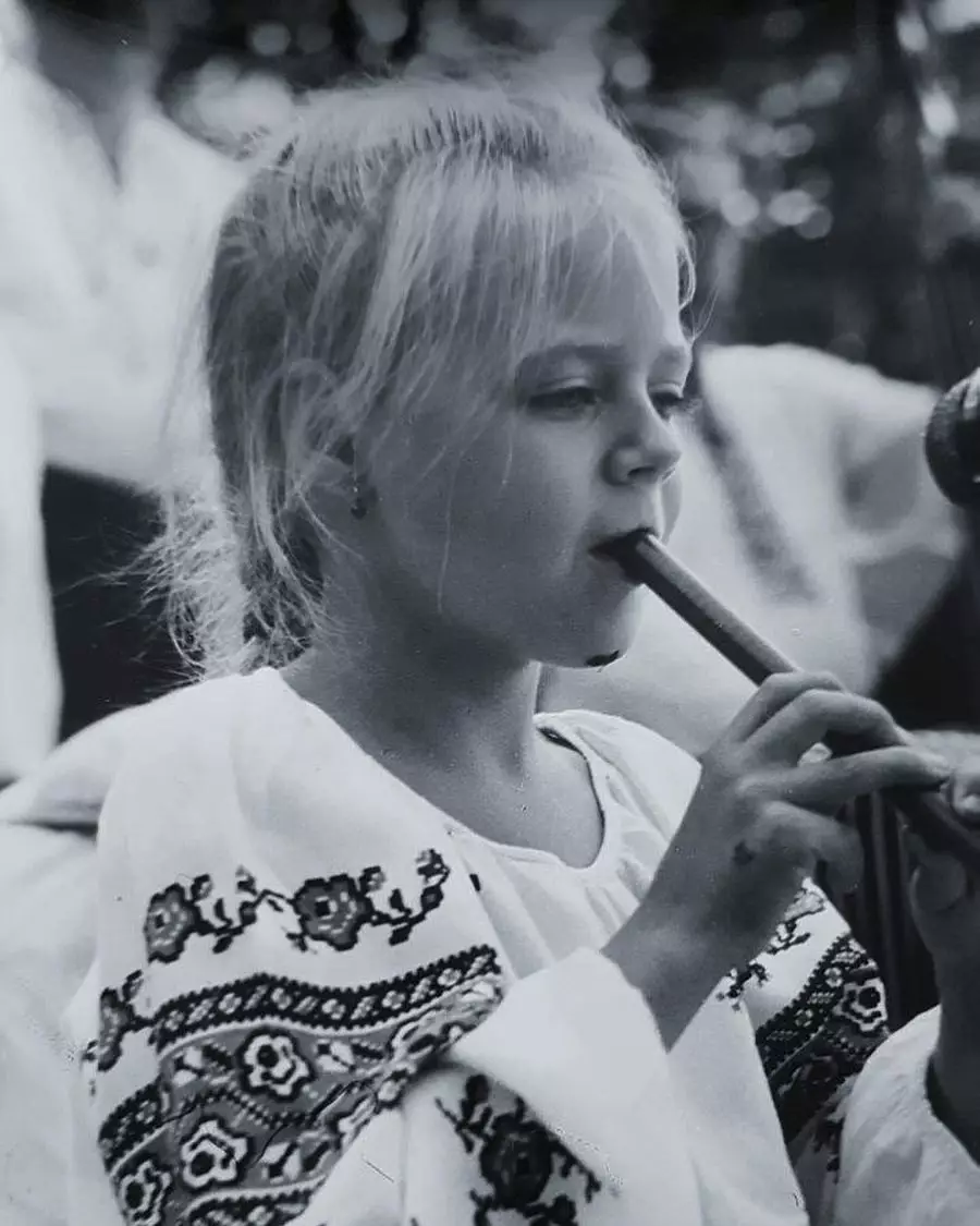 Ната Жижченко в детстве