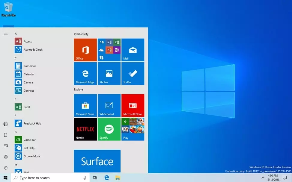 Светлая тема будет установлена по умолчанию в Windows 10 19H1