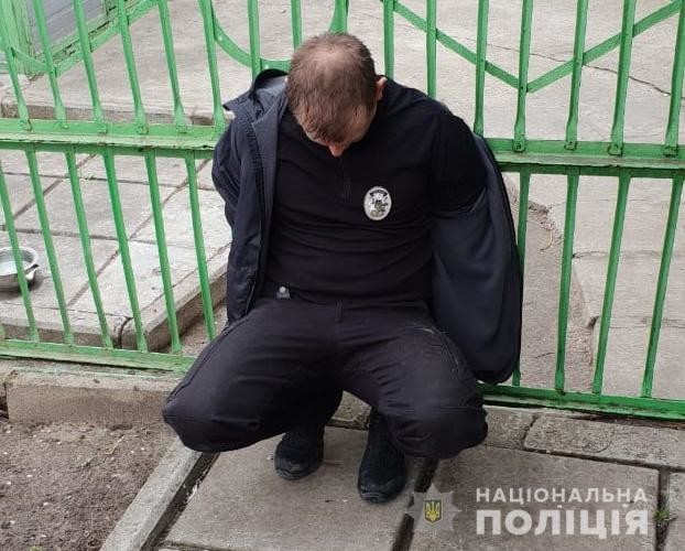 Запорожские копы задержали подозреваемого в разбойном налете | Фото: Нацполиция